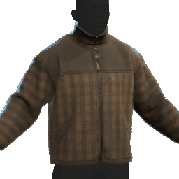 Fleece Jacket Brown