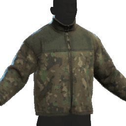 Fleece Jacket Camo