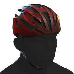 Biking Helmet Red