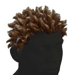Spiky Hair Frosted Tips