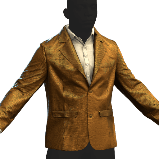Suit Jacket Gold