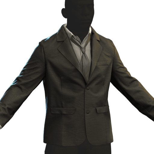 Suit Jacket Black
