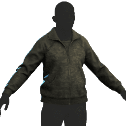 Zipper Jacket Camo