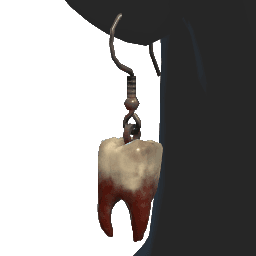 Bloody Tooth Earrings