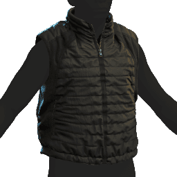 Puffer Gilet Black