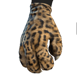 Leopard Paw Gloves