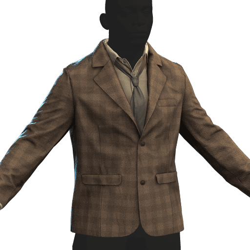 Suit Jacket Brown