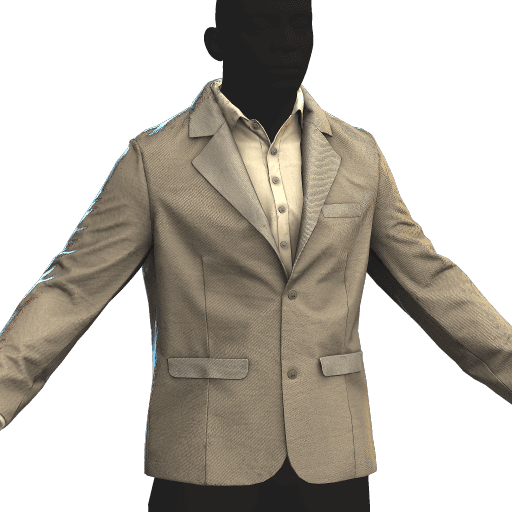 Suit Jacket White